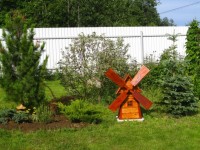 Moulin à vent décoratif de bricolage pour le jardin: 52 photos d’exemples créatifs de décoration